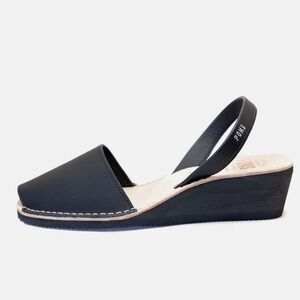 Pons Avarcas Wedge Black 8